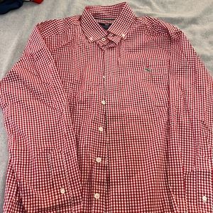 Vineyard Vines Red Tucker Shirt 100% cotton size Small